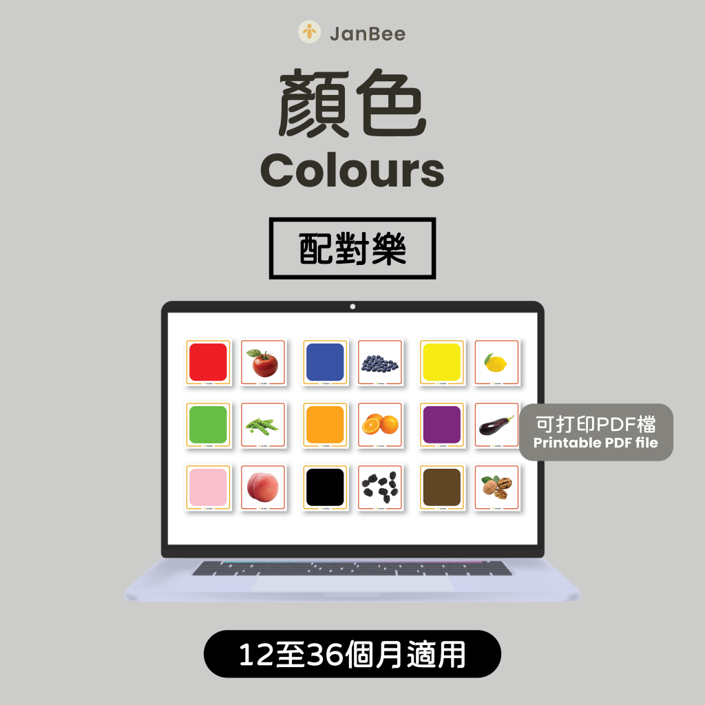 顏色配對卡（PDF）